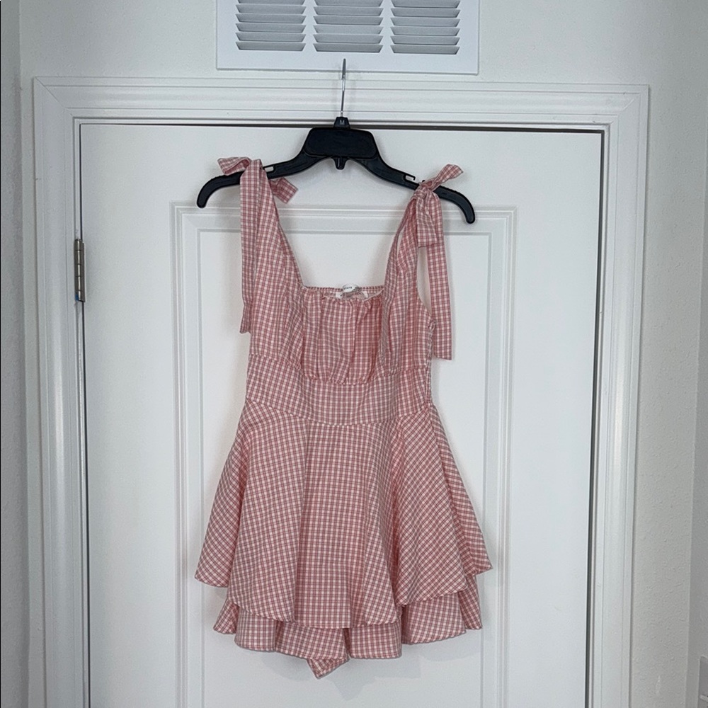 Altar’d State Calliope tie shoulder romper